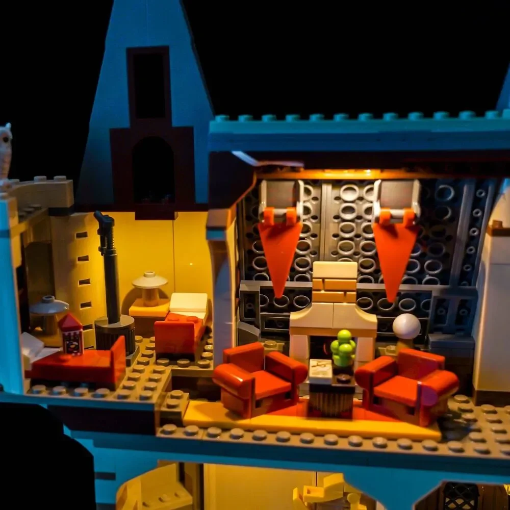 BrickBling Light Set for LEGO Hogwarts Castle: The Main Tower 76454 DIY, Classic